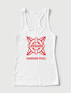 Μπλουζάκι με τύπωμα Hawkins Pool