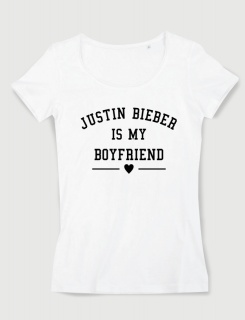 Μπλουζάκι με τύπωμα Boyfriend