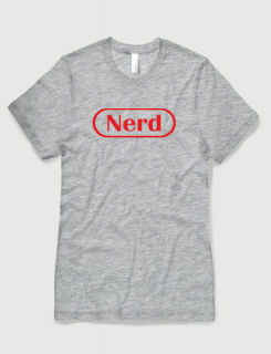Μπλουζάκι με τύπωμα Nerd 