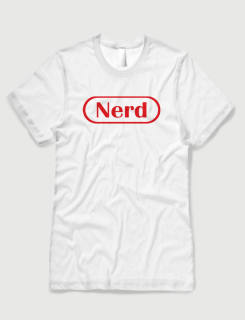Μπλουζάκι με τύπωμα Nerd