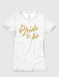 Μπλουζάκι με τύπωμα Bride to be