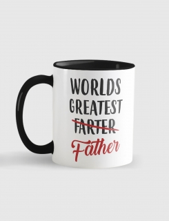 Κούπα με τύπωμα Worlds greatest father