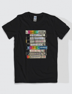 Μπλουζάκι με τύπωμα VHS Greek Tapes 