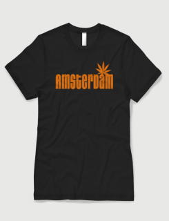 Μπλουζάκι με στάμπα Amsterdam Μπλουζάκι με στάμπα Amsterdam