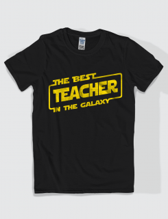 Μπλουζάκι με στάμπα Best teacher in the galaxy
