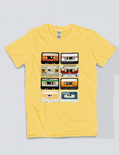 Μπλουζάκι με στάμπα Cassette Tapes