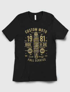 Μπλουζάκι με τύπωμα Custom Moto Full Service
