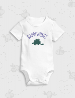 Παιδικό φορμάκι με στάμπα Daddysaurus