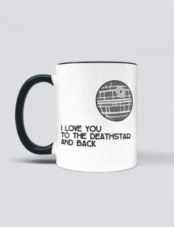 Κούπα με τύπωμα I love you to the deathstar Κούπα με τύπωμα I love you to the deathstar