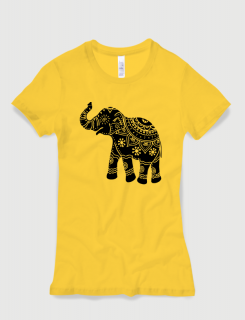 Μπλουζάκι με στάμπα Indian Elephant