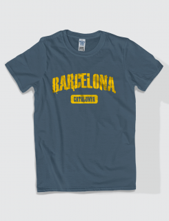 Μπλουζάκι με στάμπα Barcelona 