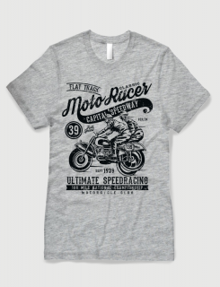 Μπλουζάκι με στάμπα Moto Racer Μπλουζάκι με στάμπα Moto Racer