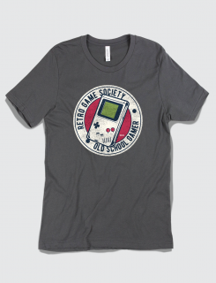 Μπλουζάκι με τύπωμα Retro Game Society