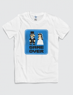 Μπλουζάκι με τύπωμα Game Over