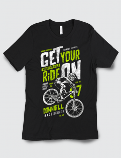 Μπλουζάκι με τύπωμα Get your ride on!