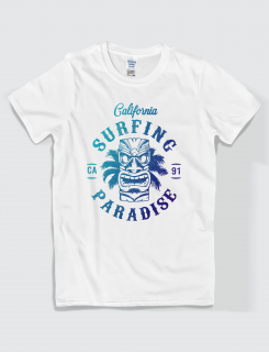 Μπλουζάκι με τύπωμα California Surfing Paradise
