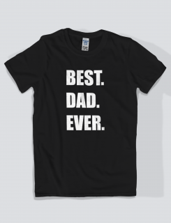 Μπλουζάκι με τύπωμα Best dad ever