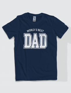 Μπλουζάκι με τύπωμα World's Best Dad