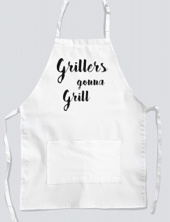 Ποδιά με στάμπα Grillers gonna grill