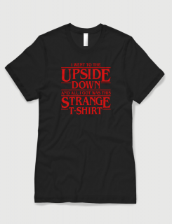 Μπλουζάκι με στάμπα I went to the upside down
