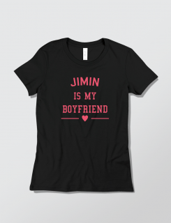 Μπλουζάκι με τύπωμα Jimin is my boyfriend