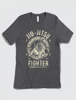 Μπλουζάκι με τύπωμα Jiu Jitsu Fighter