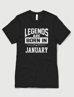 Μπλουζάκι με στάμπα Queens are born in January