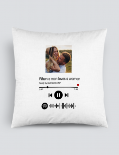 Μαξιλάρι με τύπωμα Love Song