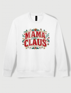 Φουτεράκι με τύπωμα Mama Claus