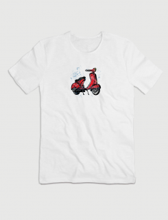 Μπλουζάκι με τύπωμα Vespa