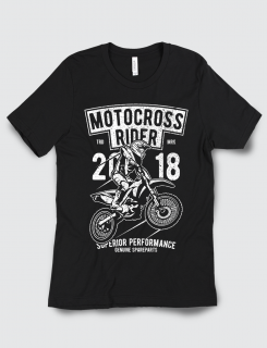 Μπλουζάκι με τύπωμα Motocross Rider