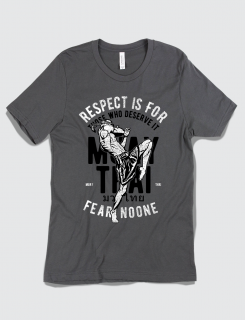 Μπλουζάκι με τύπωμα Respect is for those who deserve it