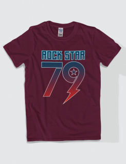 Μπλουζάκι με στάμπα Rock Star