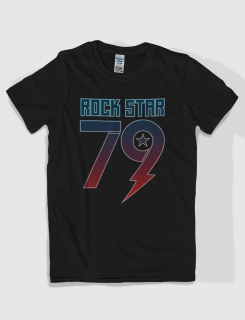 Μπλουζάκι με στάμπα Rock Star
