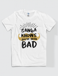 Μπλουζάκι με τύπωμα Santa Knows