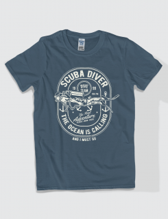 Μπλουζάκι με στάμπα Scuba Diver