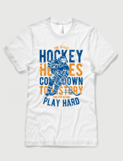 Μπλουζάκι με στάμπα Hockey heroes Μπλουζάκι με στάμπα Hockey heroes