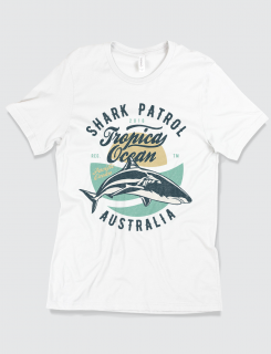 Μπλουζάκι με τύπωμα Shark Patrol