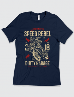 Μπλουζάκι με τύπωμα Speed Rebel