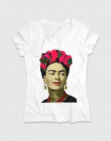 Μπλουζάκι με τύπωμα Frida