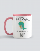 Κούπα κεραμική με τύπωμα Teachersaurus