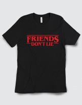Μπλουζάκι με τύπωμα Friends Don't Lie