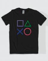Μπλουζάκι με τύπωμα Play Buttons