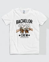Μπλουζάκι με τύπωμα Bachelor Crew 