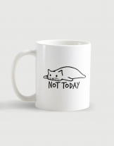 Κούπα κεραμική με τύπωμα Not Today