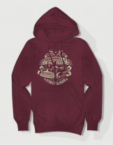 Hoodied φούτερ με στάμπα Rockabilly Hot rod