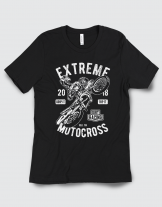Μπλουζάκι με τύπωμα Extreme Motocross