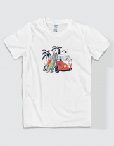 Μπλουζάκι με τύπωμα Funky Van 