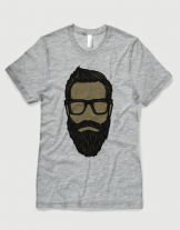 Μπλουζάκι με στάμπα Beard