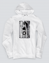 Hoodied φούτερ με στάμπα Hits of the 80's